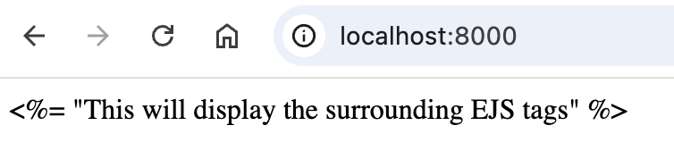 literal tag output screenshot